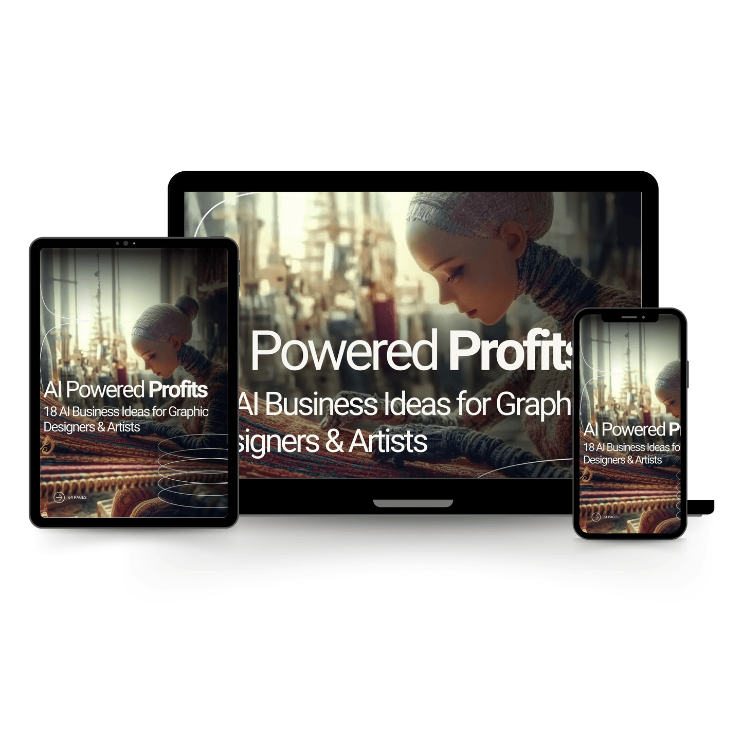 AI-Powered Profits: 18 AI Business Ideas for Graphic Designers & Artists - Resell Business Ideas