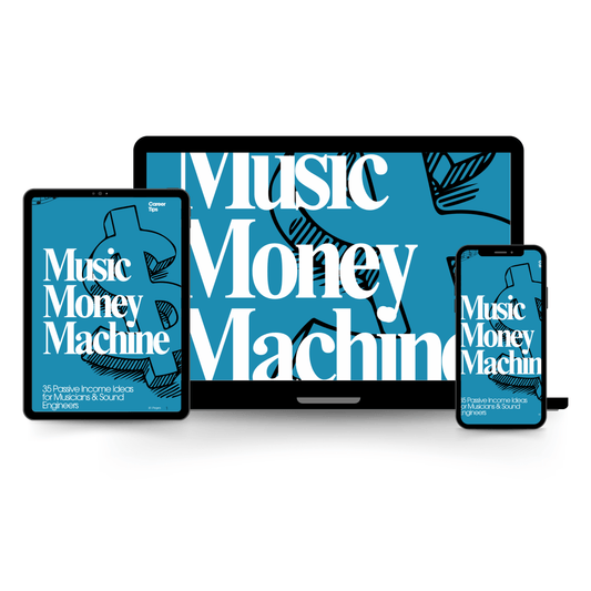 Music Money Machine: 35 Passive Income Ideas for Musicians & Sound Engineers - Resell Business Ideas 